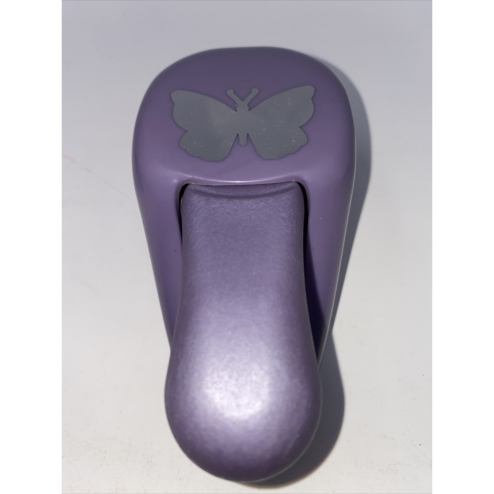 EK Success Paper Punch Whale Tail‎ Butterfly Purple 1.75" Inch